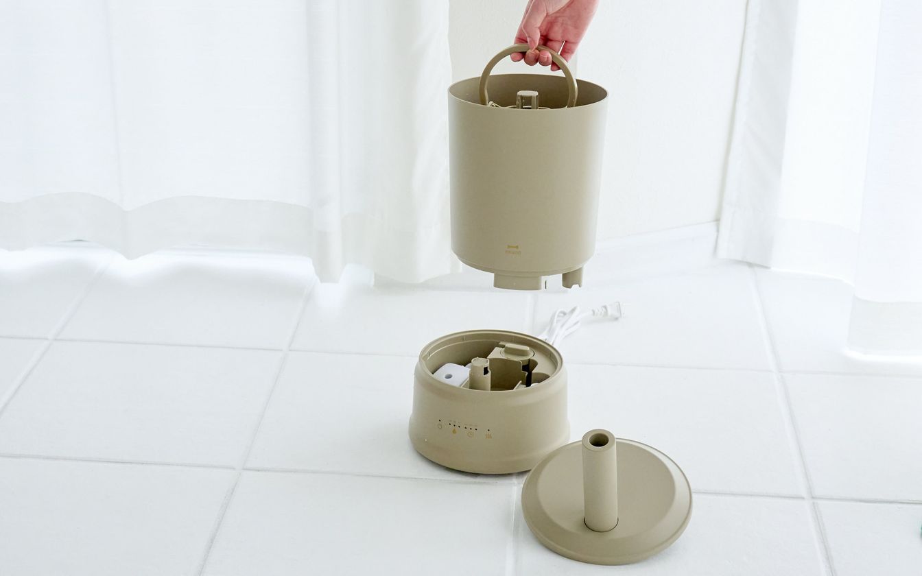 ハイブリッド加湿器 COLUMN MIST BOE086-GRGの商品画像